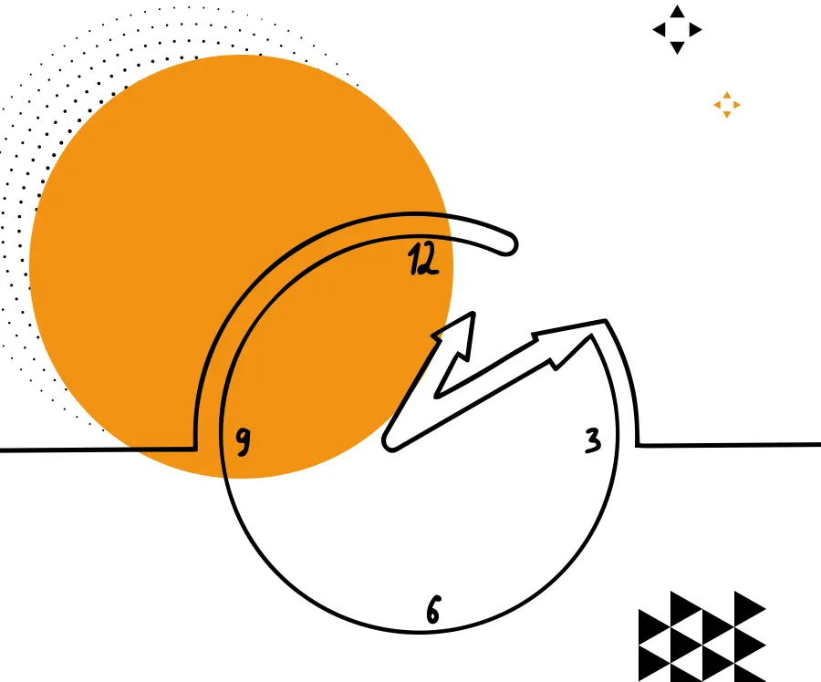 actualité horaires Dessin d'une horloge pour une actualité d'horaire